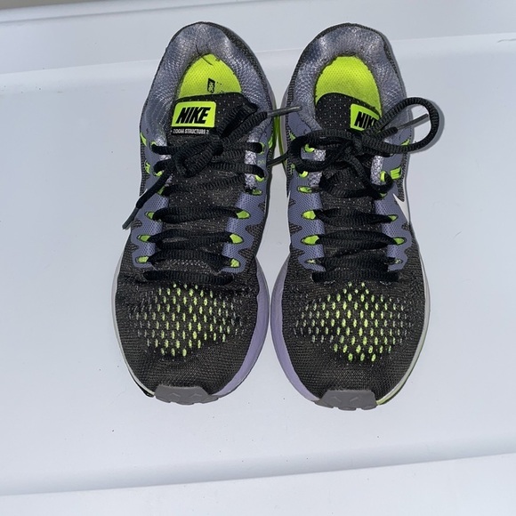 Womens 7 Nike Zoom Structure 20 Grey Purple in good condition - Picture 2 of 6